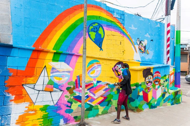 Murais Grajaú – Artista- Odé Fras╞o-1556