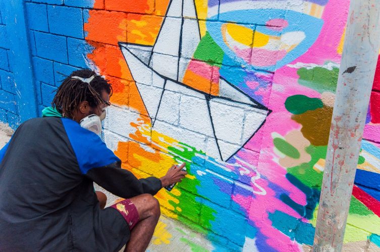 Murais Grajaú – Artista- Odé Fras╞o-1563