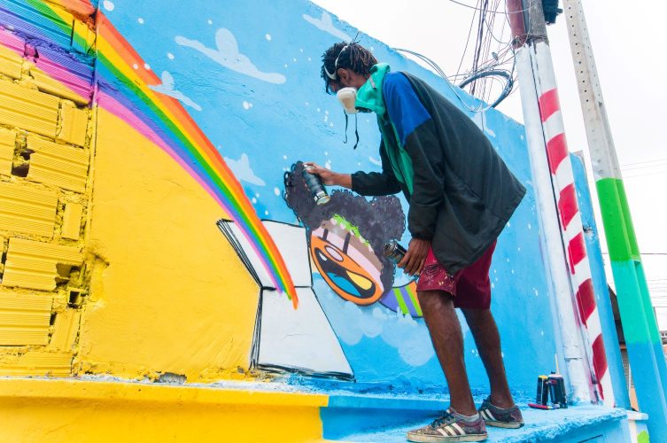 Murais Grajaú – Artista- Odé Fras╞o-1566